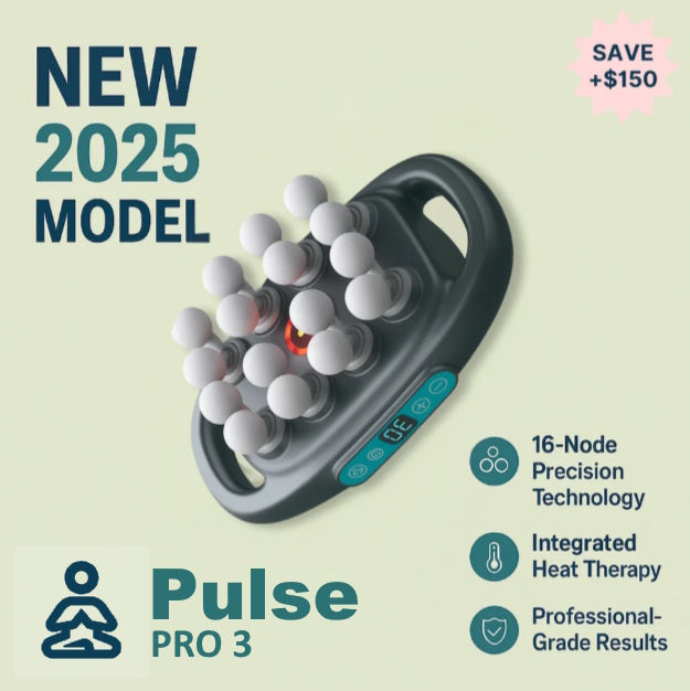 Pulse Pro 3™ - 16 Heads Massager Gun