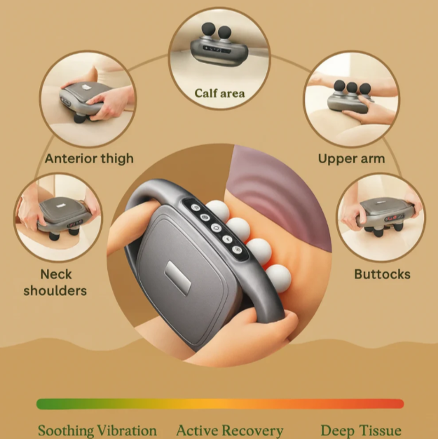 Pulse Pro 3™ - 16 Heads Massager Gun
