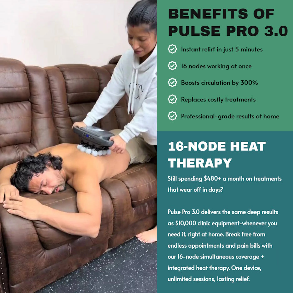 Pulse Pro 3™ - 16 Heads Massager Gun